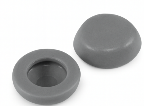 Täckhatt 12/7 mellangrå