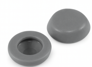 Täckhatt 12/7 mellangrå