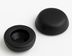 Täckhatt 12/7 svart