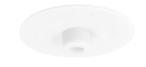 Täckplugg för minifix, vit