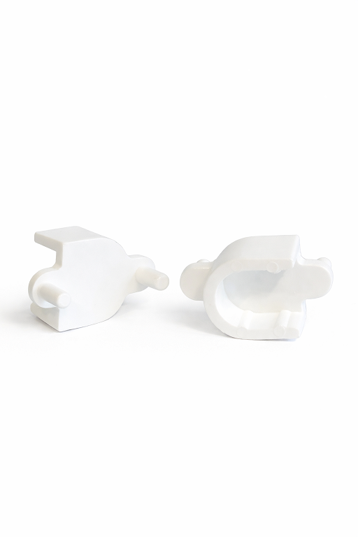 Garderob stånghållare plast 5mm tapp c/c 32mm