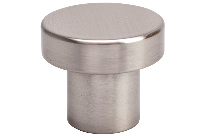 Knopp Ø25mm med rostfri look