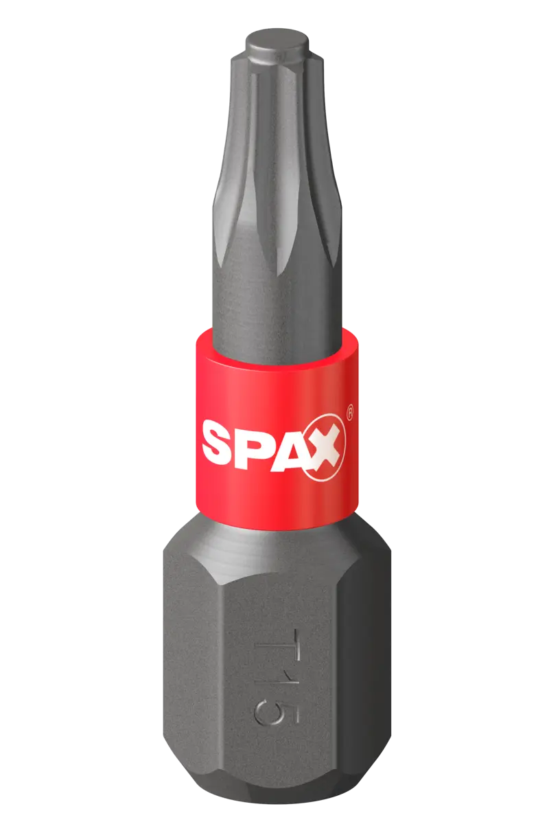 SPAX T-STAR PLUS Torx Bits 25 mm – 5-Pack med Perfekt Passform