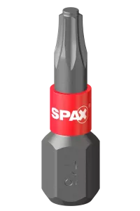SPAX T-STAR PLUS Torx Bits 25 mm – 5-Pack med Perfekt Passform