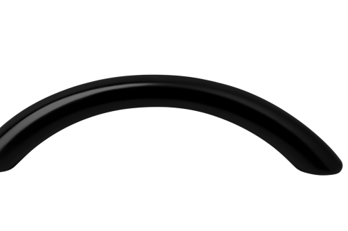 Handtag båge 10 x 128mm Svart
