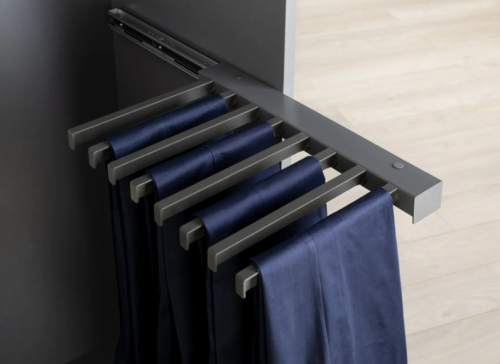 Pelly sidmonterat byxutdrag - antracit