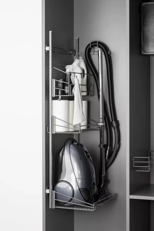 Pelly städskåpsutdrag Antracit