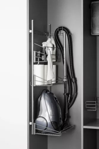 Pelly städskåpsutdrag Antracit