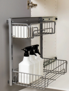 Pelly utdragbar städ- och förvaringskorg - Antracit