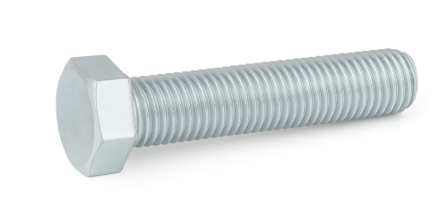 M6S DIN 933 8.8 M39 Sexkantskruv förzinkad