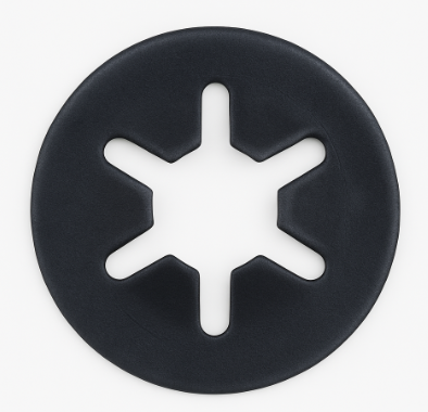 Låsbricka utan kapsel