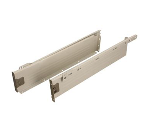 Komplett lådsida i metall