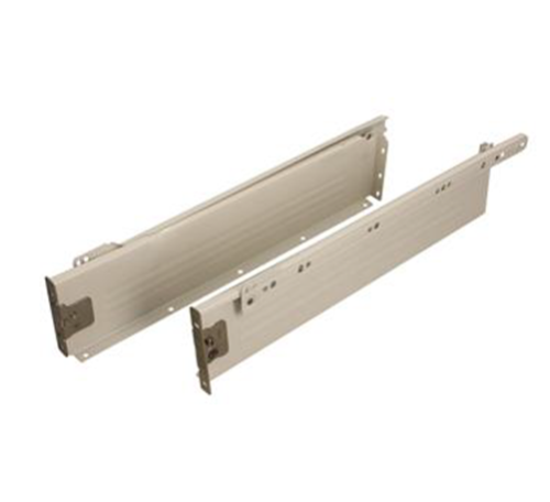 Komplett lådsida i metall