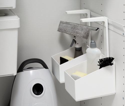 Pelly - Cleaning Store Box – Flexibla förvaringsboxar för städskåp - 2pack