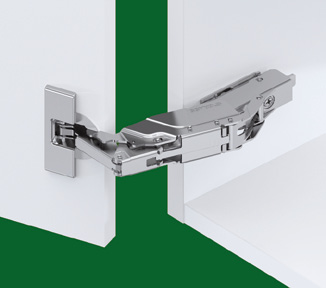 Grass Tiomos 160/0 Impresso heltäckande vidvinkelgångjärn med dämpning