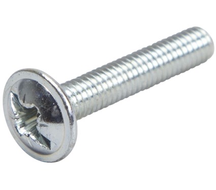 Handtagsskruv M4 FZB - Finns i flera längder