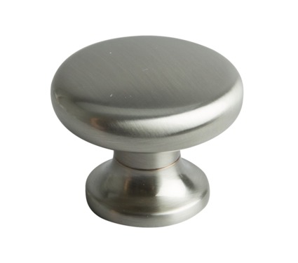 Antik Knopp Ø35mm mattborstad nickel