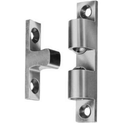 Kulsnäppare 70mm förnicklad mässing