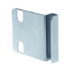 Låsvinkel i nickel för hålrad 37mm