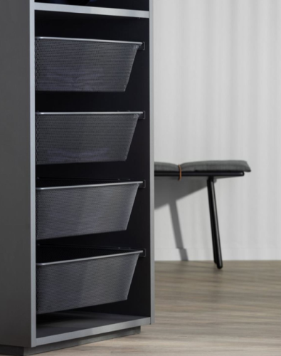 Pelly Meshback inkl. rullskena och skruv