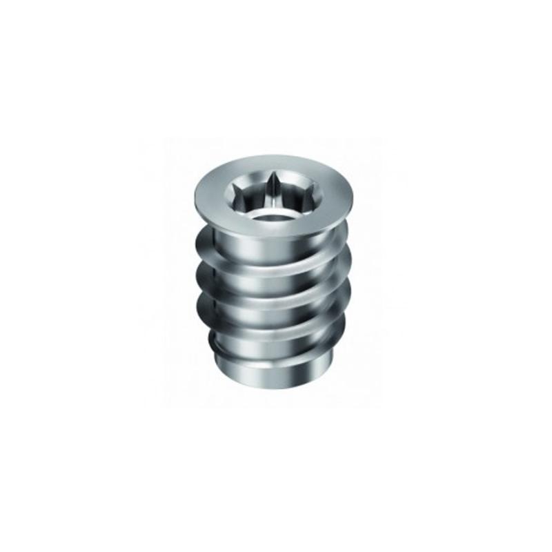 Rampa iskruvsmuff typ SKD M5 10x6mm mässing