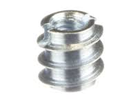 Rampa iskruvsmuff typ A m6 12x12mm obehandlad