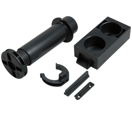 Sockelfot D50x135 - 170 mm inkl. tapp 4 pack inkl. bas & clips