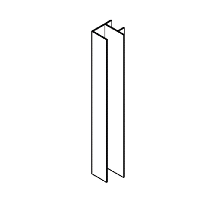 Hörnprofil vit 1250mm