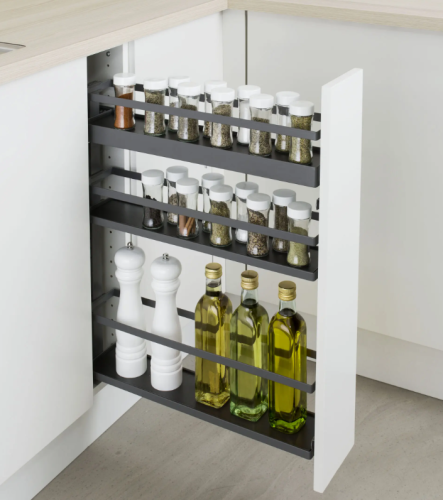 Pelly smalt utdrag för kryddor och flaskor 150mm skåp