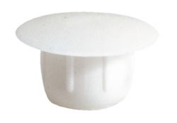 Täckplugg 5mm vit