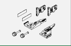 VIONARO TILLBEHÖR 185/249 MM GRAFIT