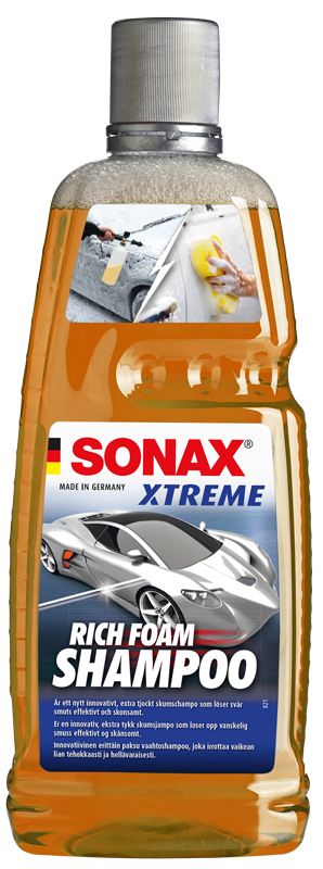 fårehyrde Sociologi væsentligt Sonax Xtreme Rich Foam Shampoo 1L | Extra Foam