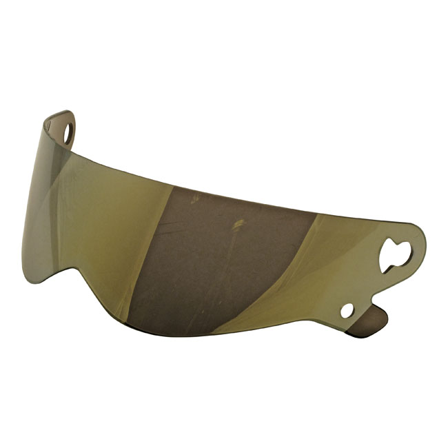 Gold best sale mirror visor