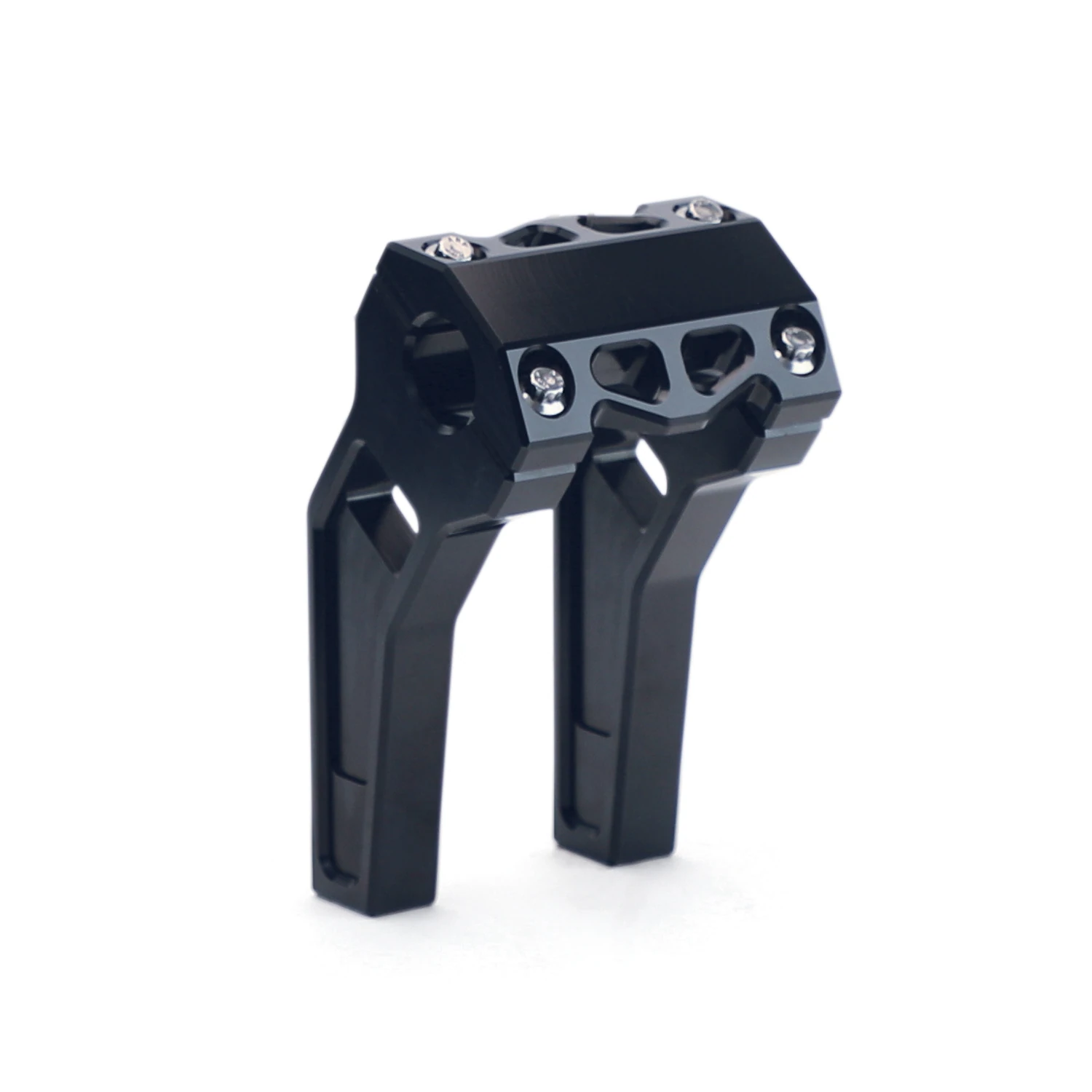 LA Choppers Performance 6" Pull Back Risers, Svart