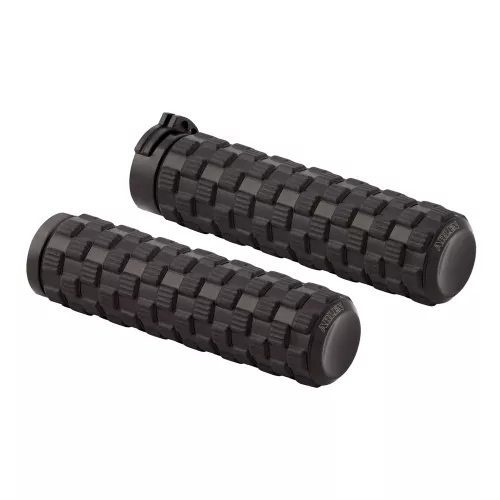 Arlen Ness Airtrax Grips for Harley TBW, Black