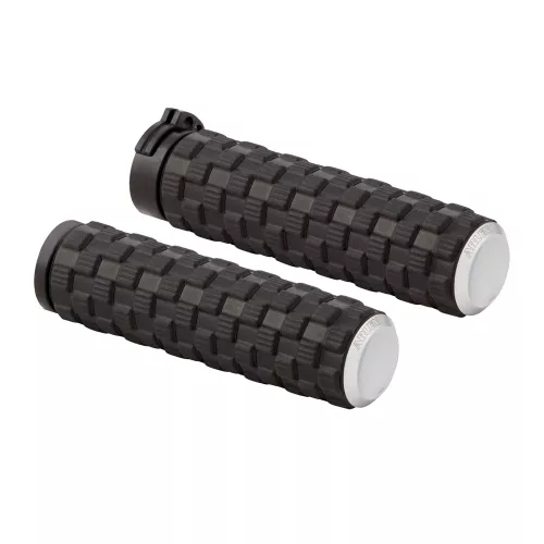 Arlen Ness Airtrax Grips for Harley TBW, Chrome