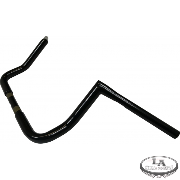 LA Choppers Twin Peaks Ape Hanger 25,4 cm (10") Blank Svart