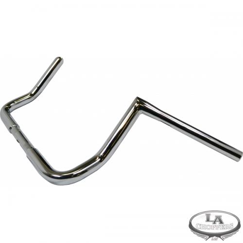 LA Choppers Twin Peaks Ape Hanger 25,4 cm (10") Krom