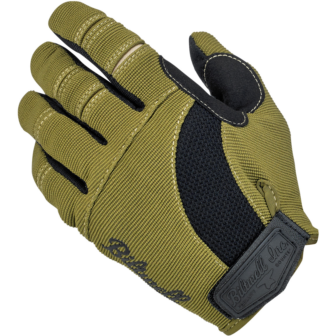 Biltwell Moto Gloves, Olive