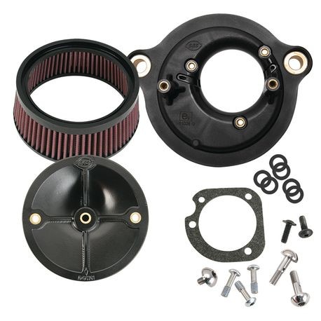 S&S Stealth EC-Approved Air Cleaner Kit for Touring 17-19