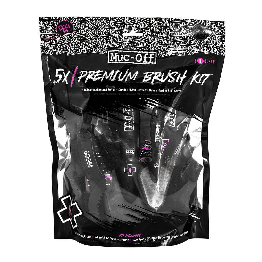 Muc-Off Premium Brush Kit x5