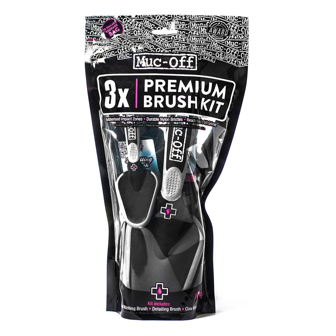 Muc-Off Premium Brush Kit x3