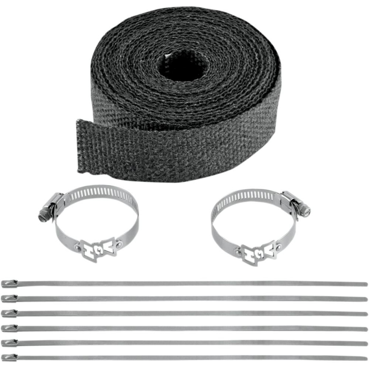Vance & Hines Avgasbandage Kit, Svart
