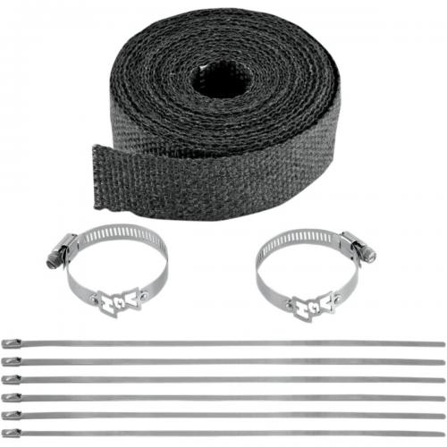 Vance & Hines Avgasbandage Kit, Svart