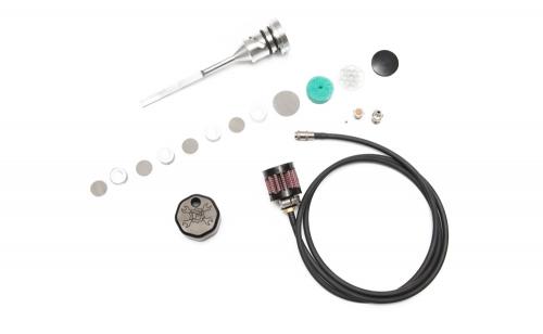 Feuling Ventilerad Oljesticka till 18-Upp HD Softail, Svart