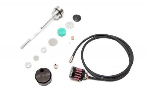 Feuling Ventilerad Oljesticka till 17-Upp H-D Touring, Svart