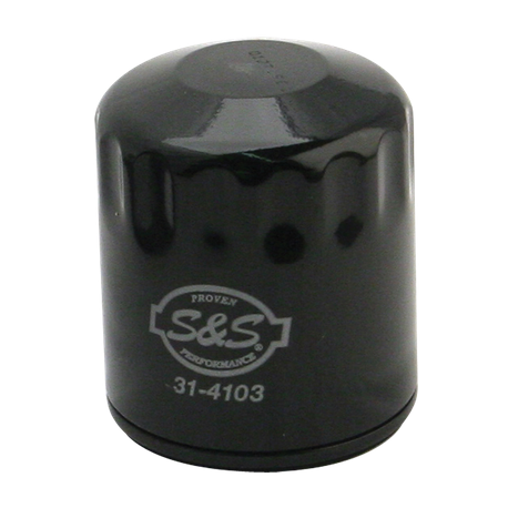 S&S Oil Filter for Harley M8 & TC, Black