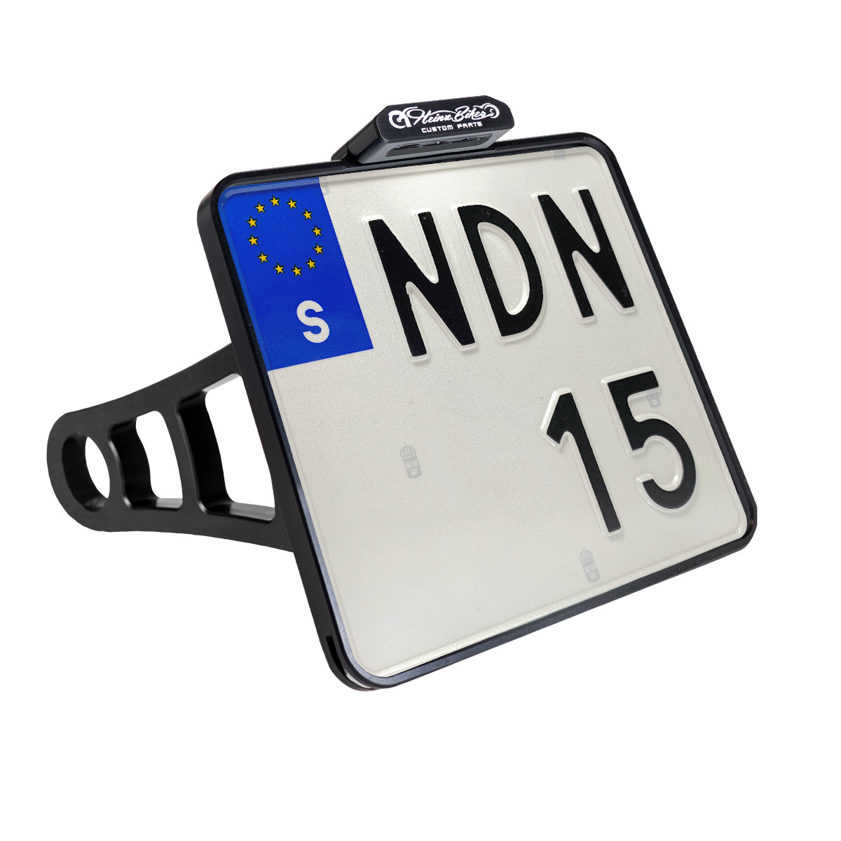 Heinz Bikes Side Mounted License Plate Holder for 18-UP H-D Softail