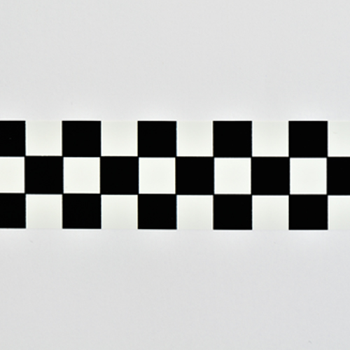 Davida Chequered Tape, Black/White