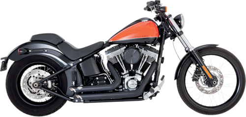 Vance & Hines Shortshots Staggered Helsystem till 12-17 HD Softail